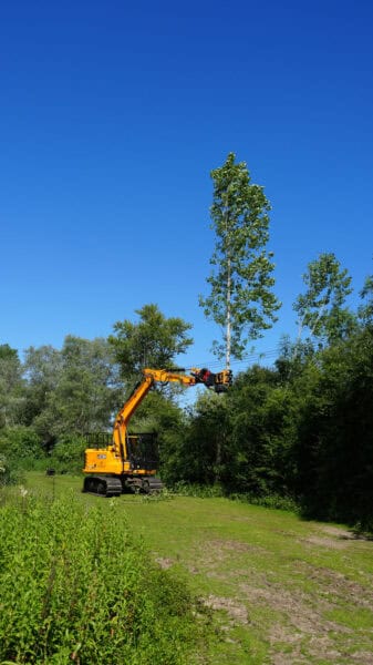 Powerhand Tiltrotator Grapple Saw Jcbwi 3